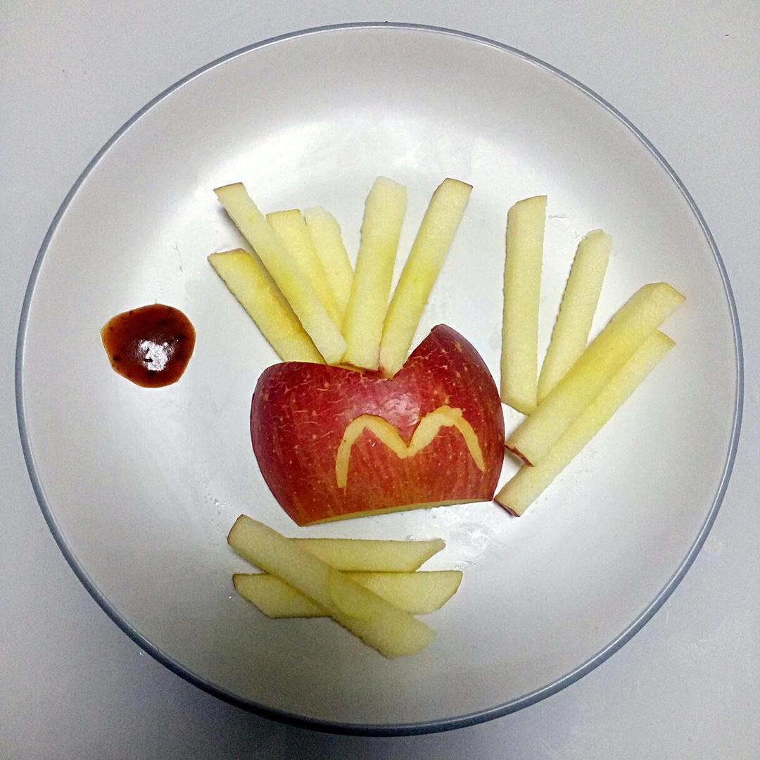薯条苹果