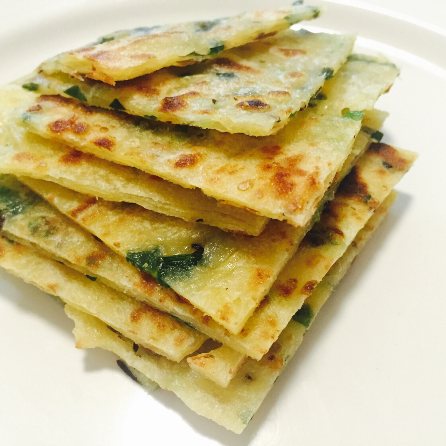 自制葱油饼