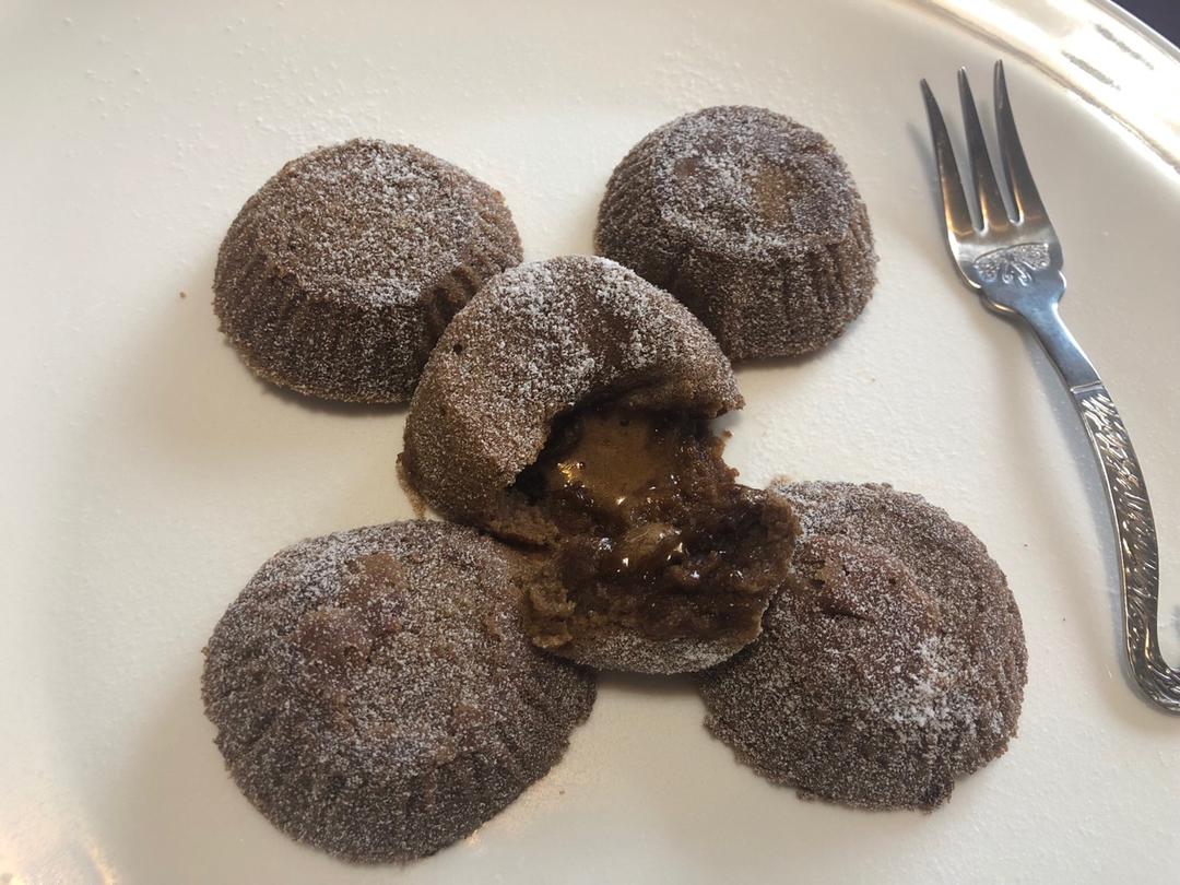 巧克力熔岩蛋糕(全图文超简单)