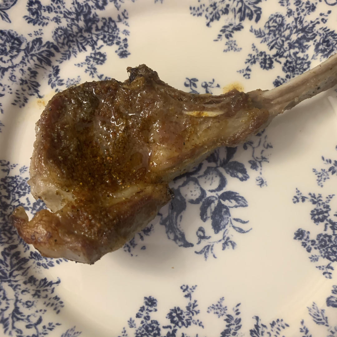 五分钟快手孜然香煎羊排