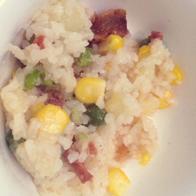 韩式香肠土豆焖饭