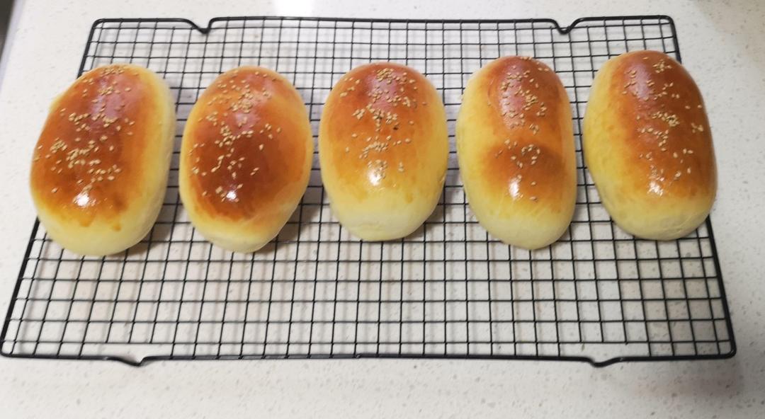 豆沙面包（中种法）