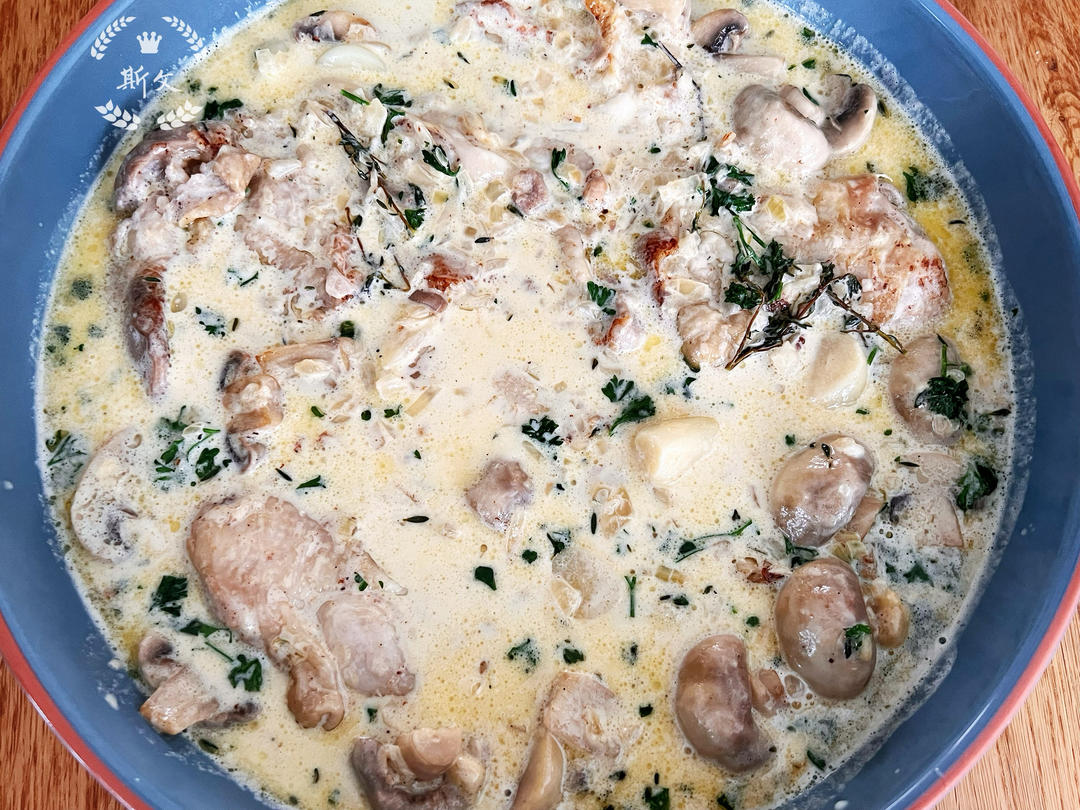 香绝了‼️法式奶油炖鸡🍗这味道真的很赞💥