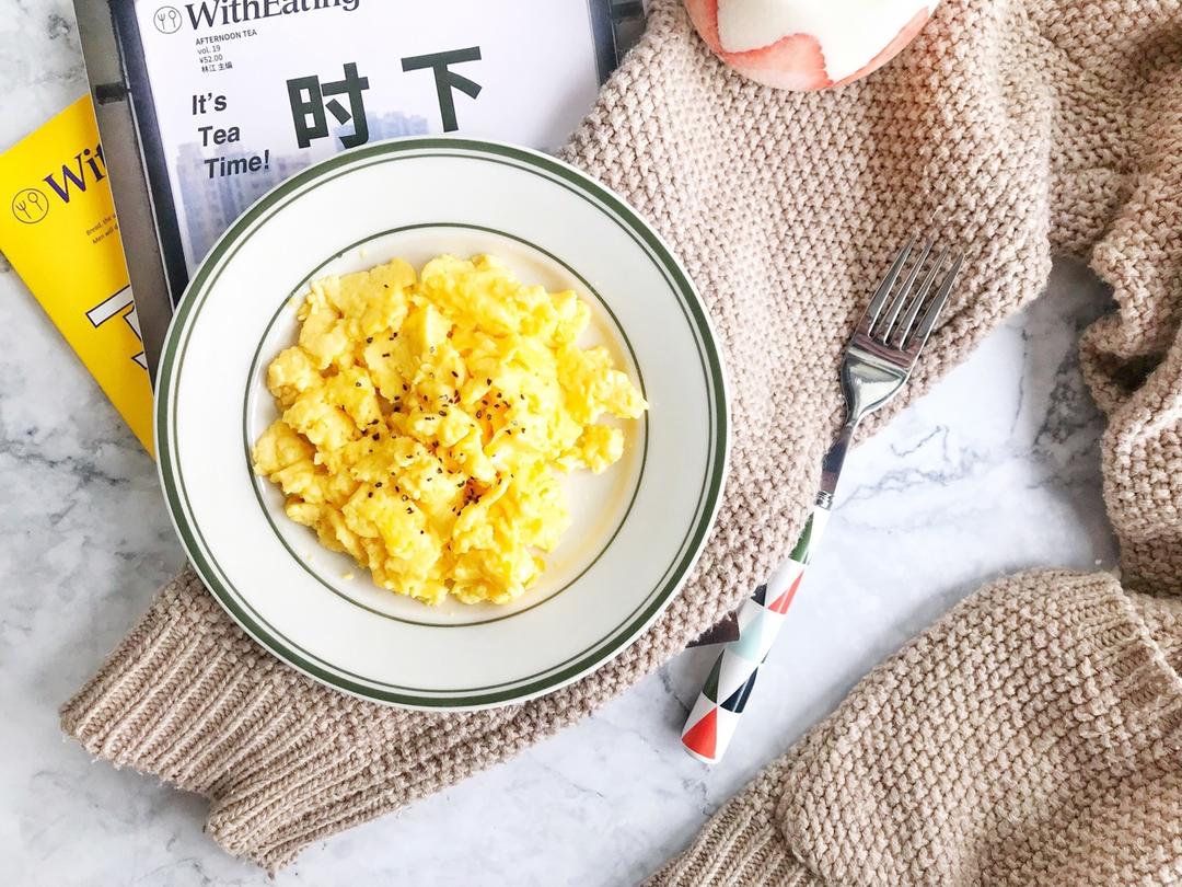 美式炒蛋 scrambled eggs