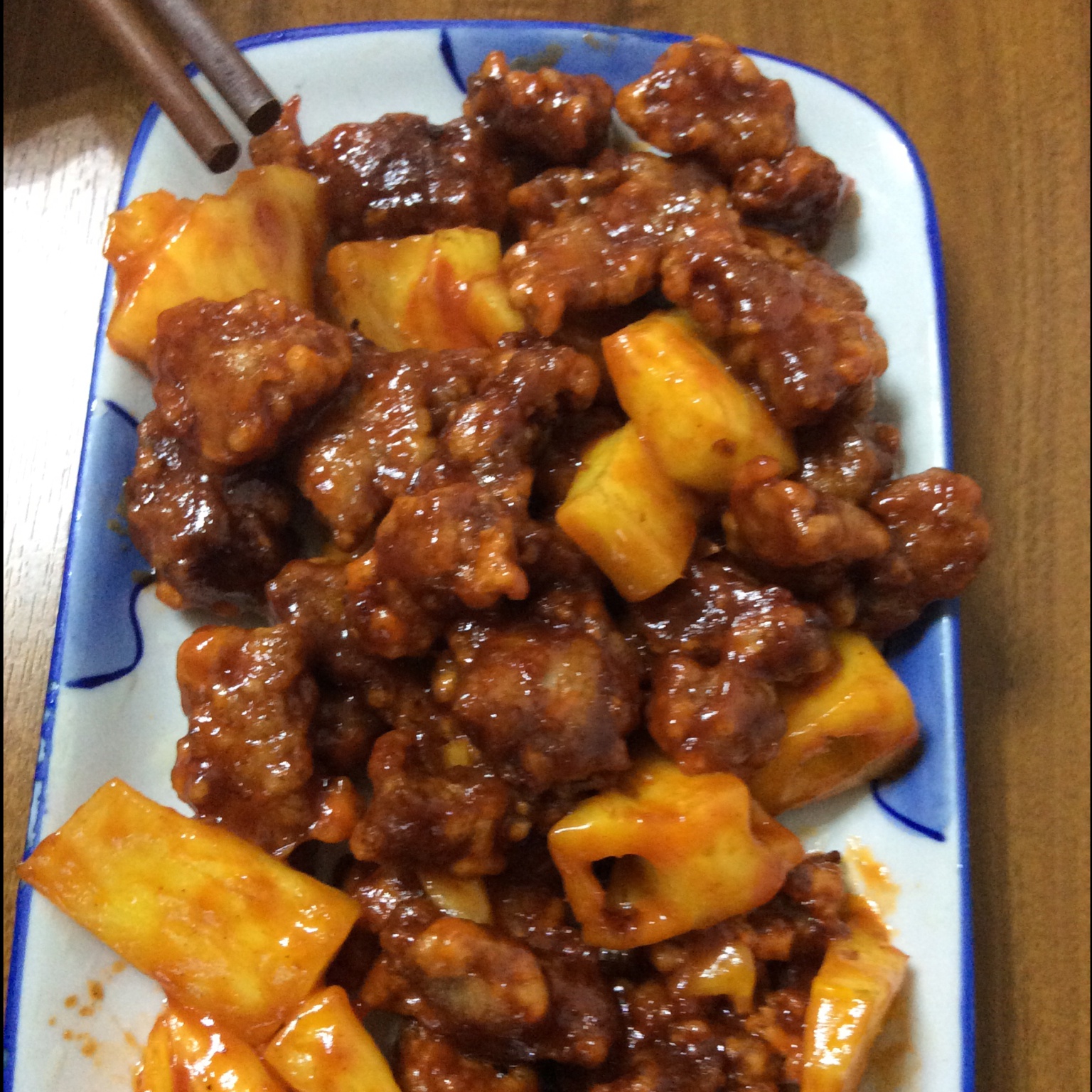 菠萝咕咾肉