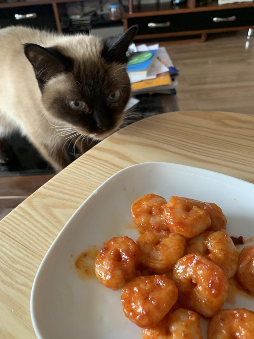 小陆馋哭了的糖醋虾仁