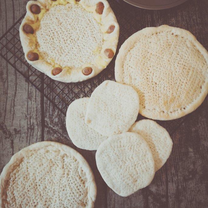 八寸披萨饼皮（四个）制作