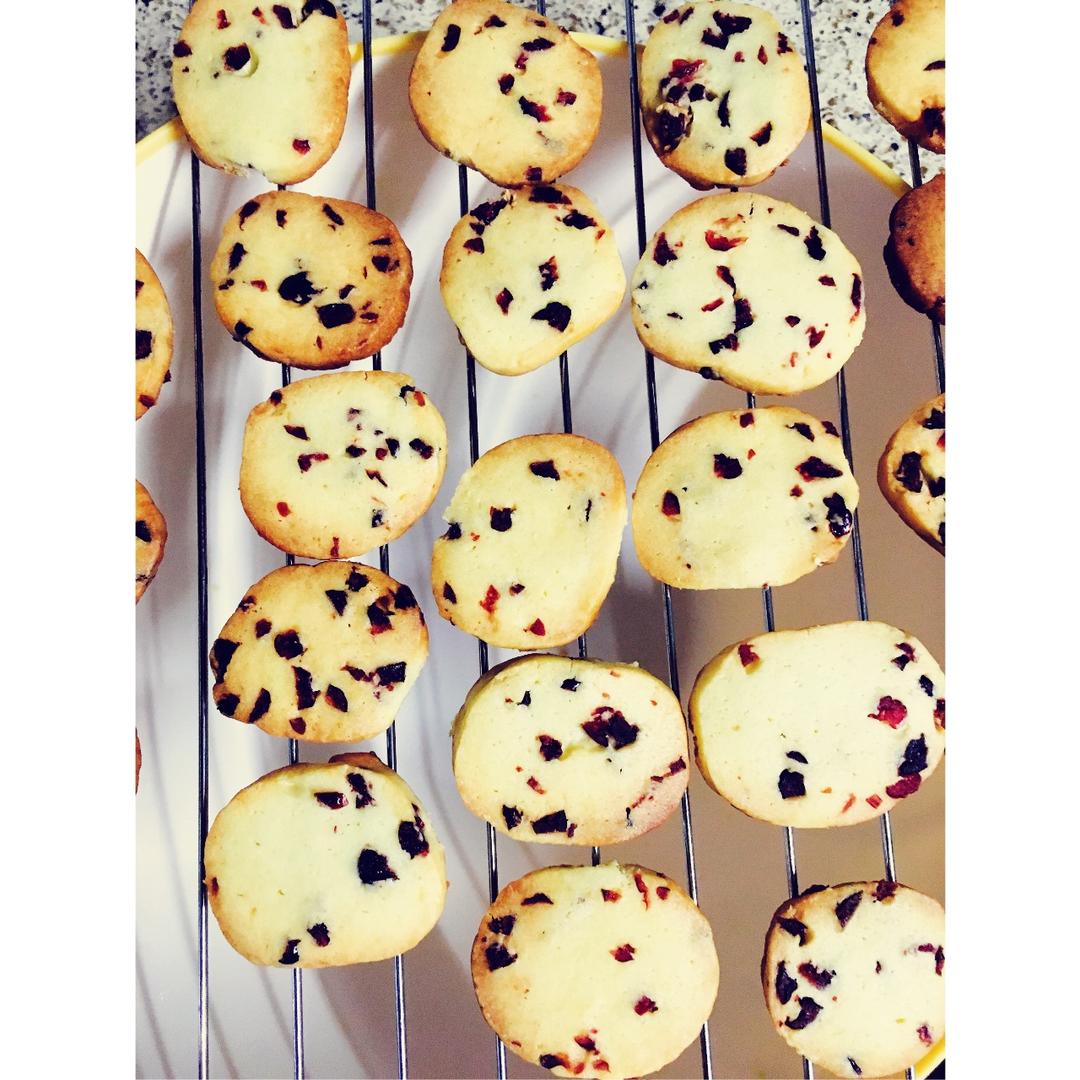 低糖少油版蔓越莓饼干