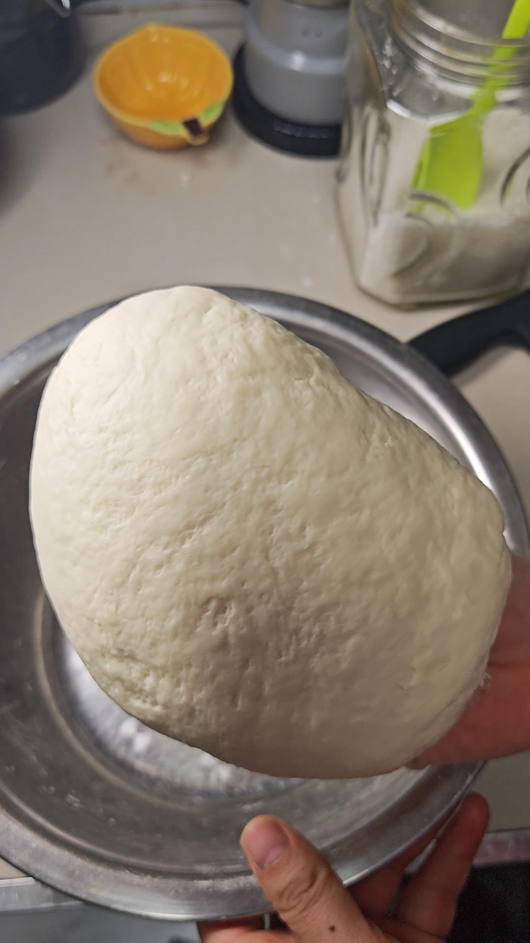 纯奶手撕吐司的做法 步骤1