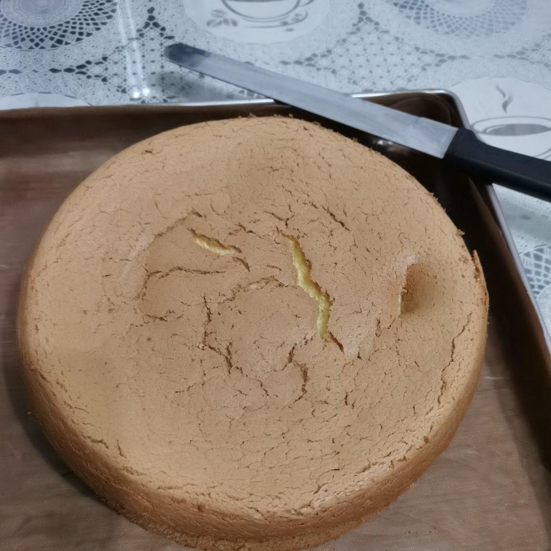 超柔软6寸戚风蛋糕(附8寸配方)零失败 超详细‼️含操作视频