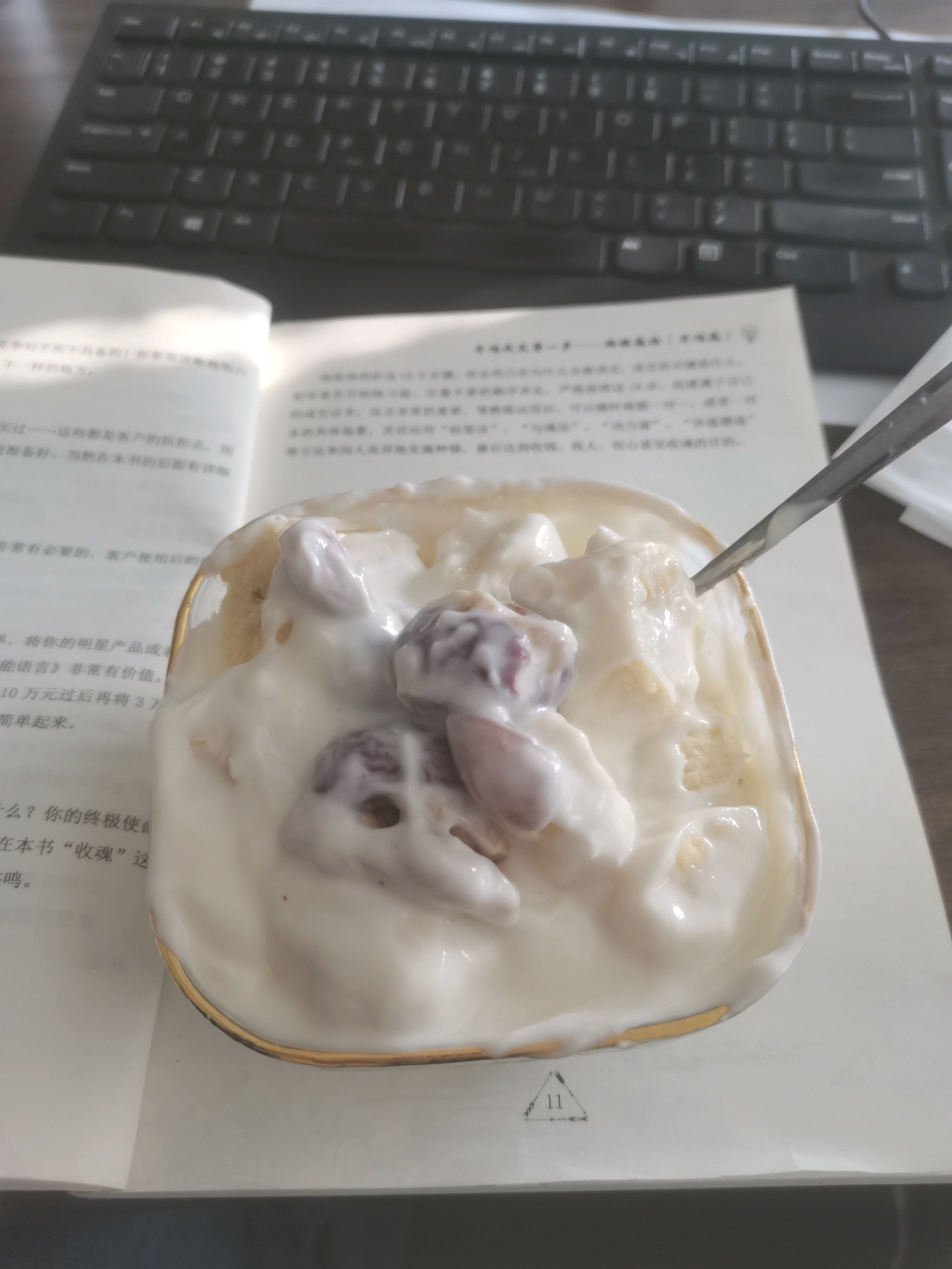 简单粗暴的坚果酸奶