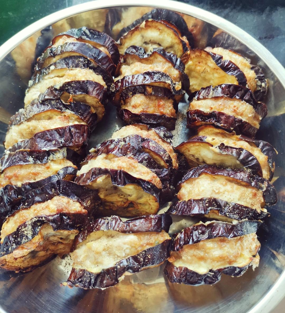 空气炸锅炸茄盒