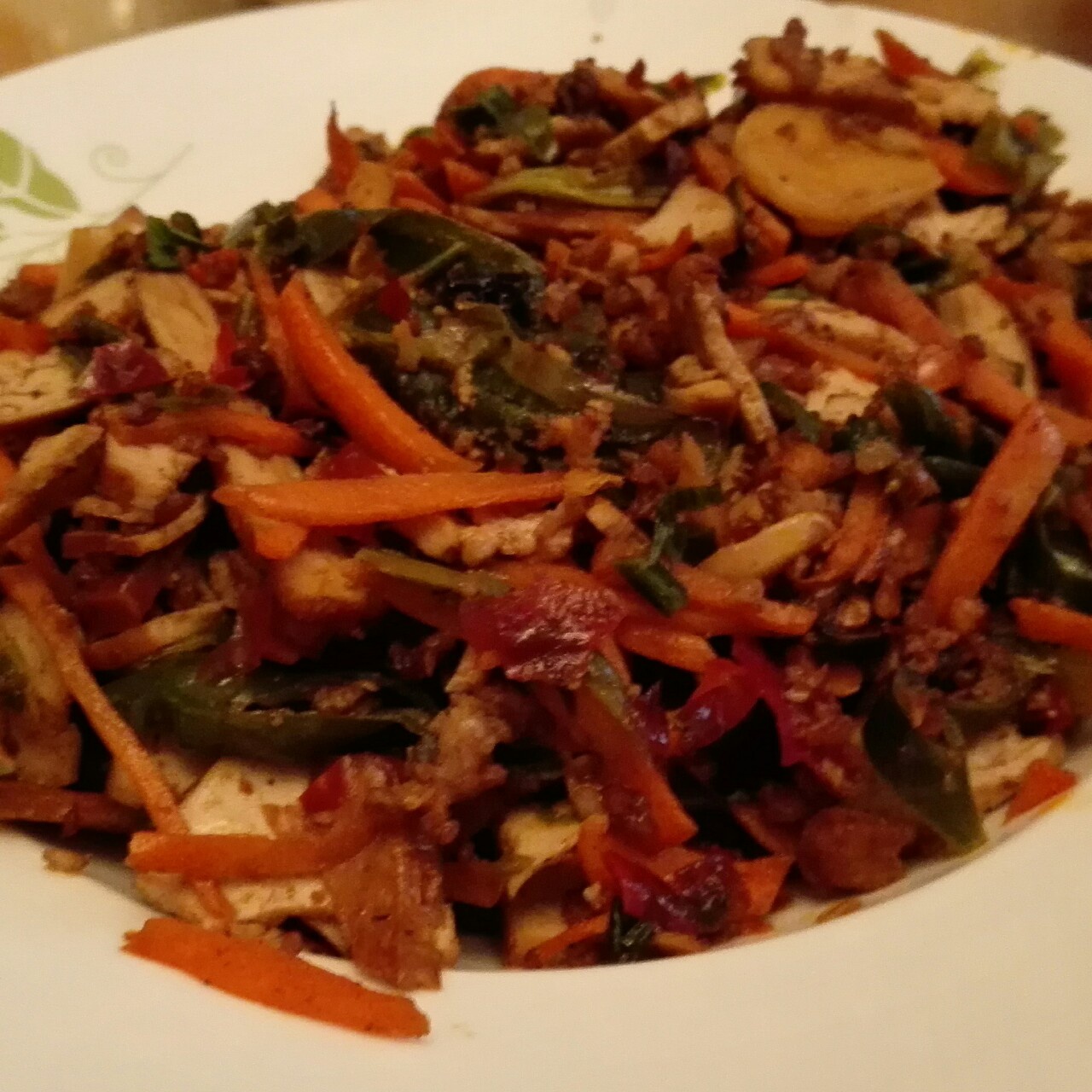 青椒豆腐干