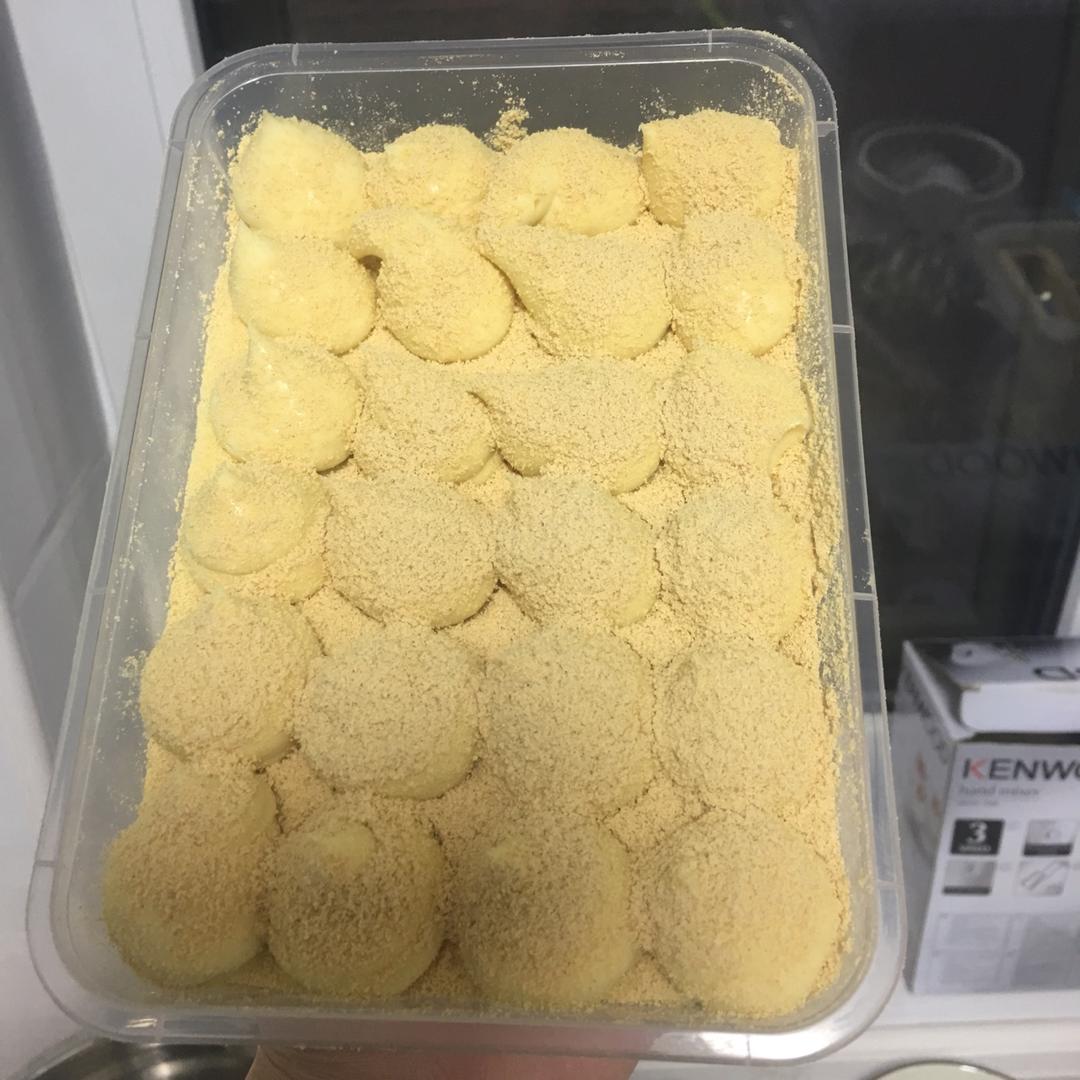 网红日式豆乳盒子蛋糕