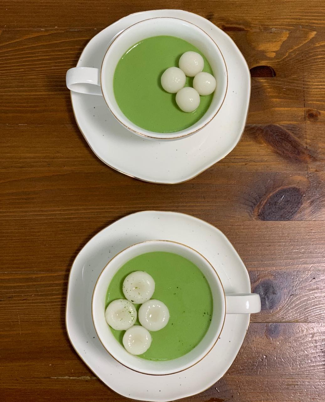 抹茶豆腐布丁