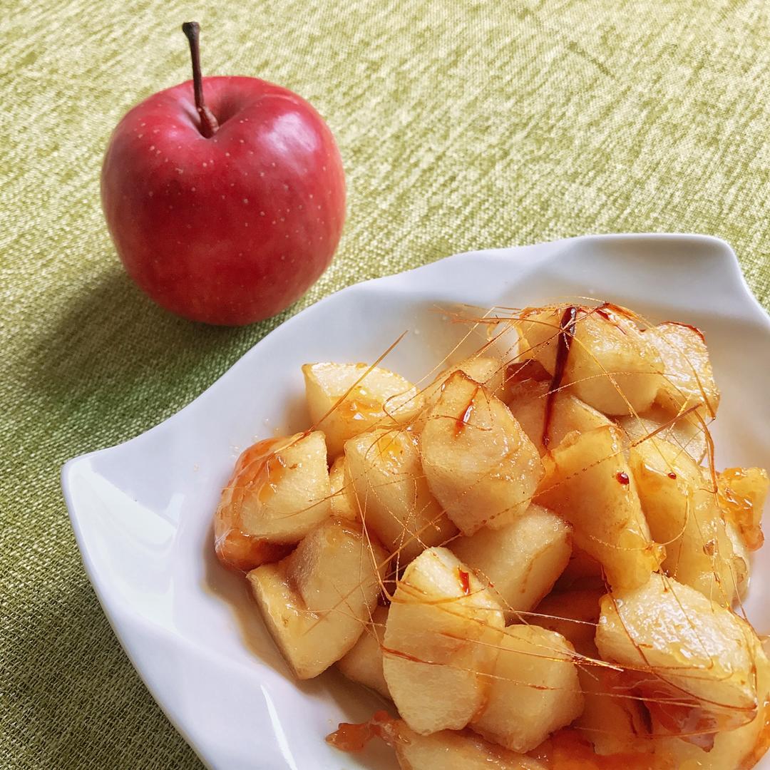 我以食为天你以食为天做的拔丝苹果百分百成功附炒糖过程最详细图解