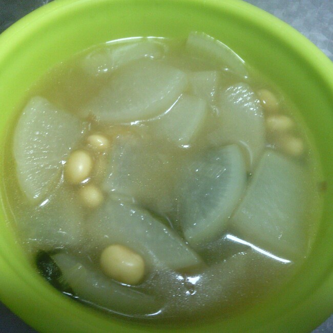 乐陶陶0625做的萝卜炖裙带菜