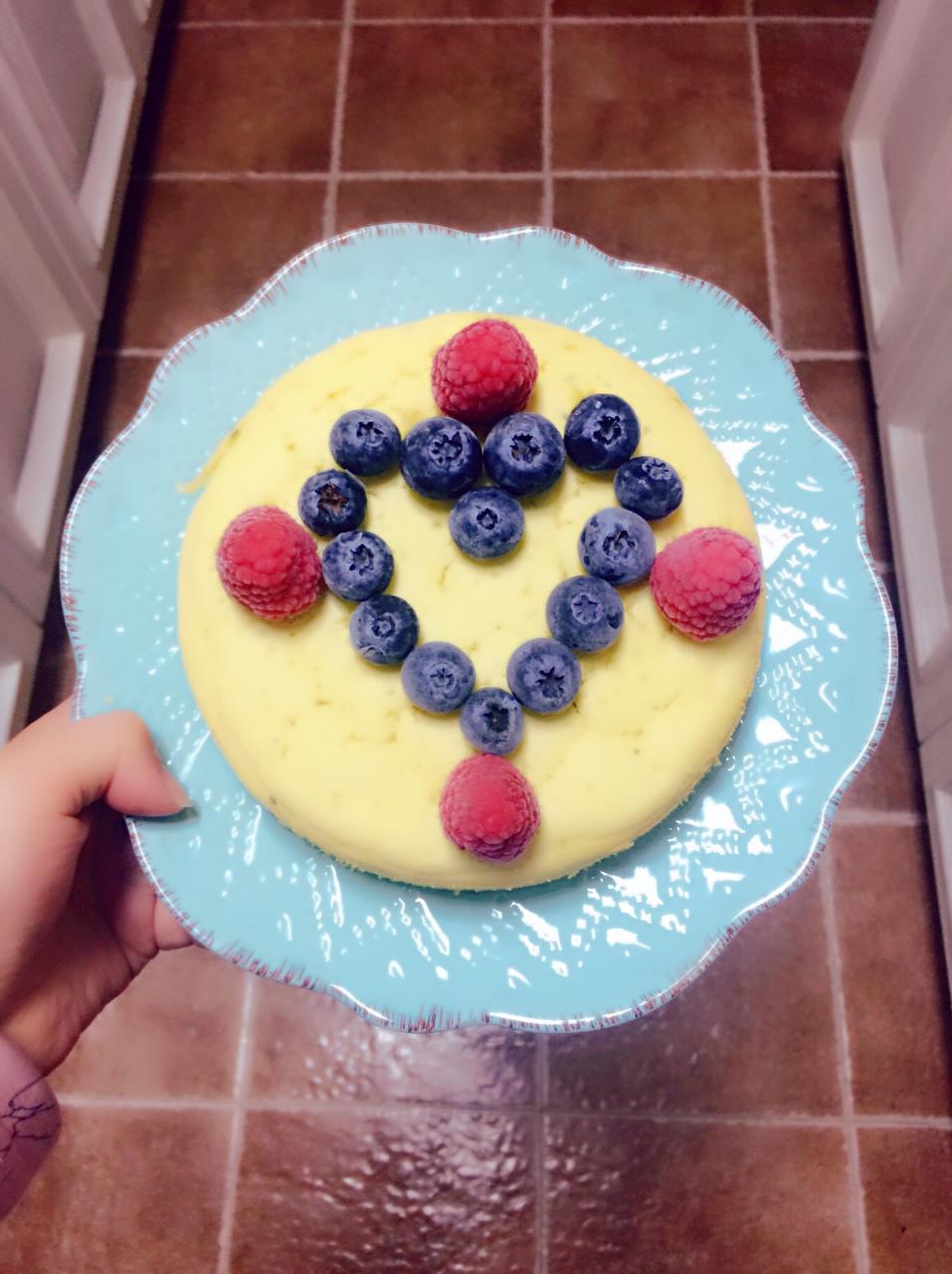 6寸轻芝士蛋糕(乳酪戚风蛋糕)