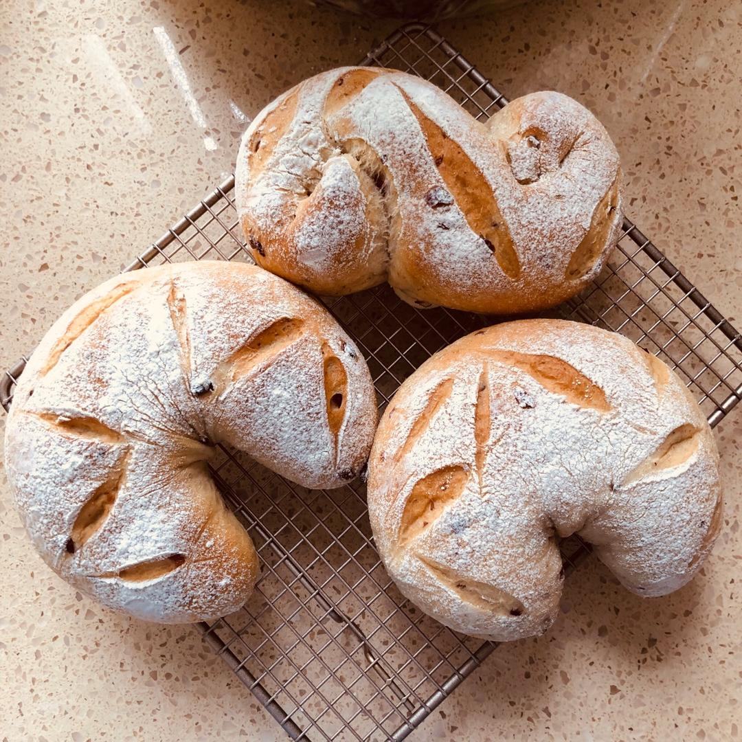 面包店里的常客——蔓越莓奶酪软欧