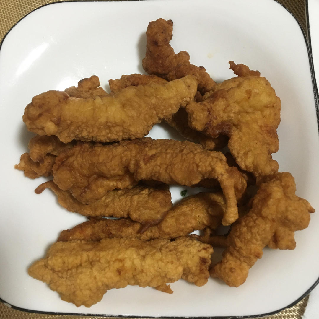 鸡胸肉神仙吃法🔥好吃到爆炸的椒盐小酥肉条
