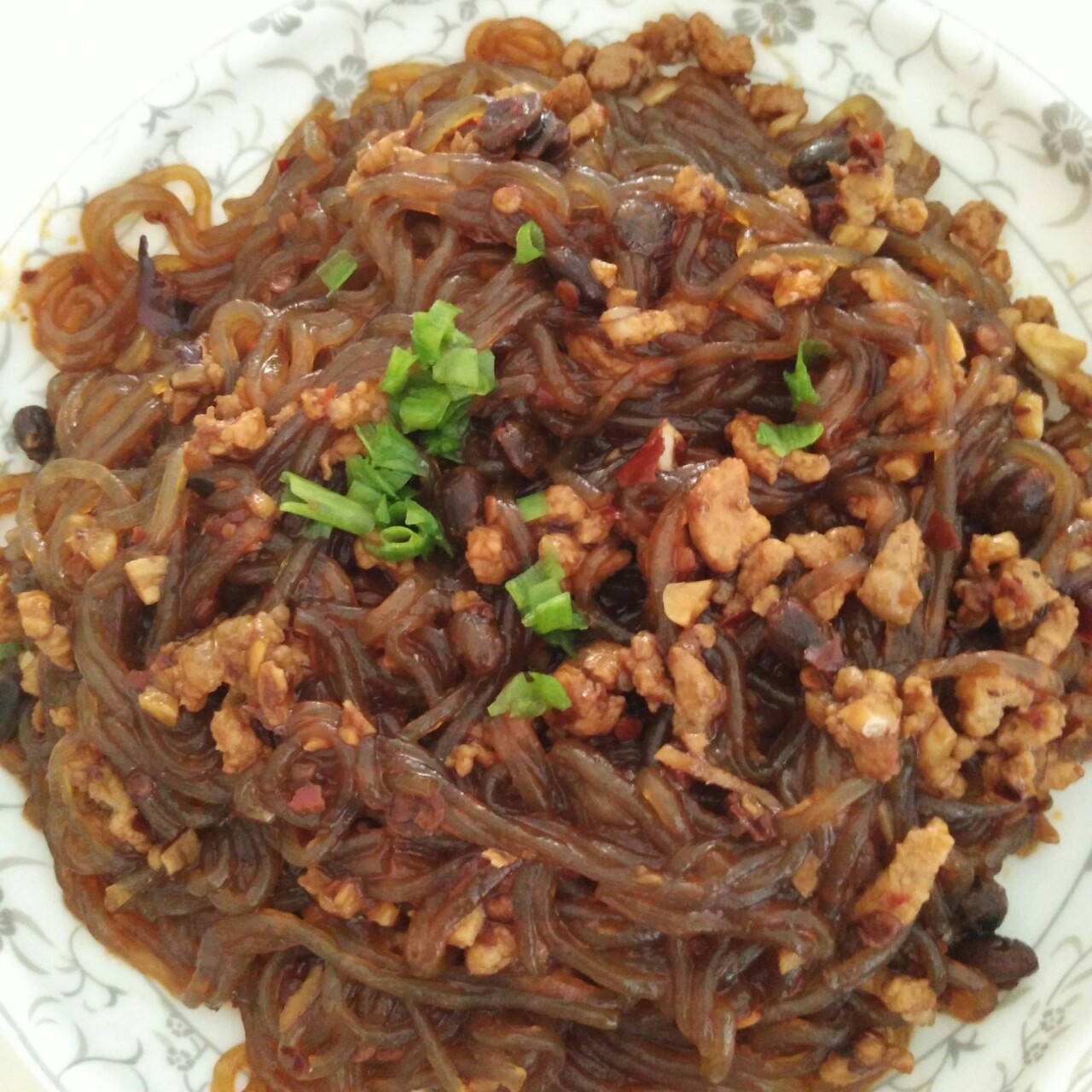 肉末粉丝煲