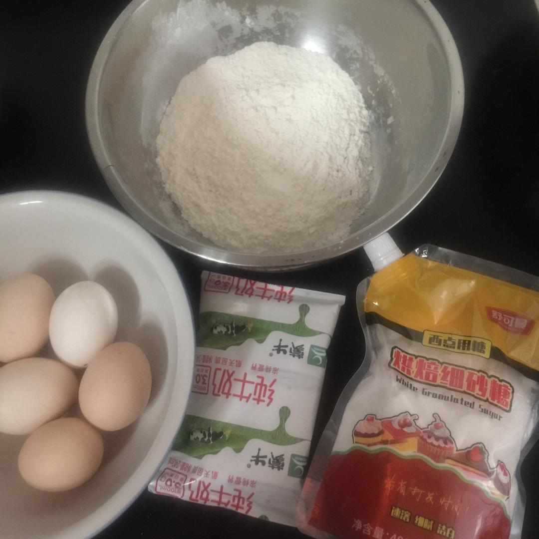纯奶手撕吐司的做法 步骤1
