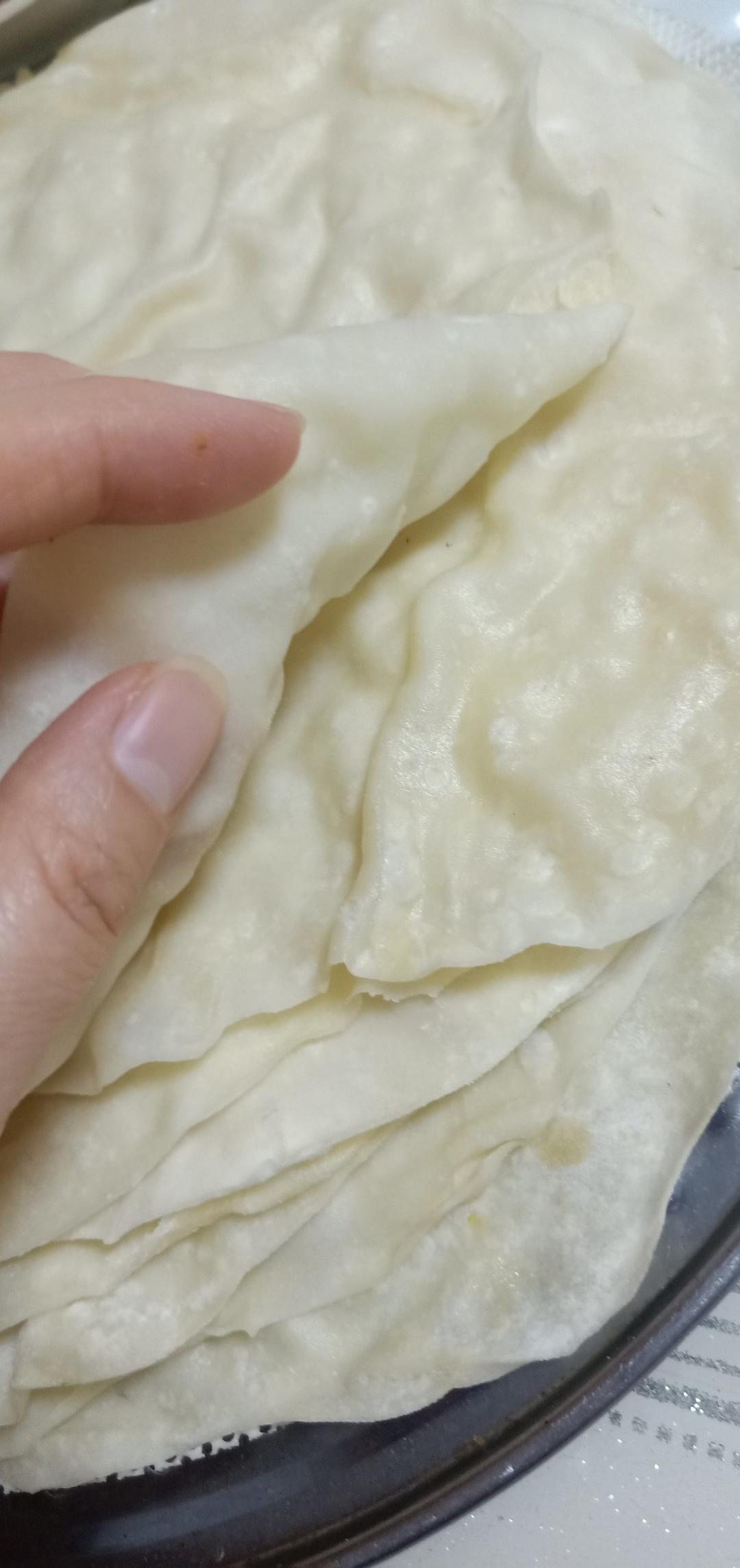 卷菜我最爱水烙馍（河南人最后的倔强👀）