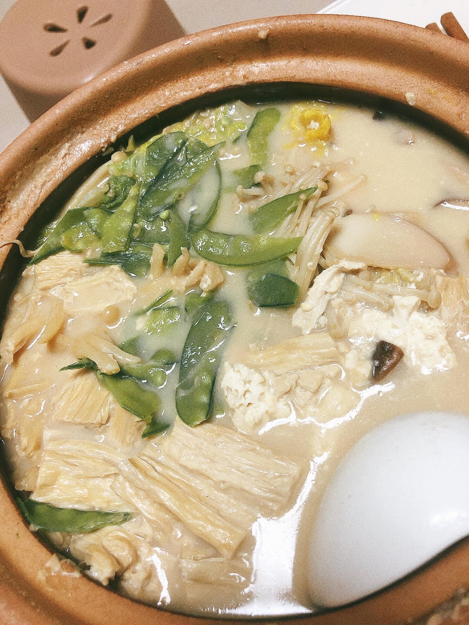 日式暖身豆乳锅