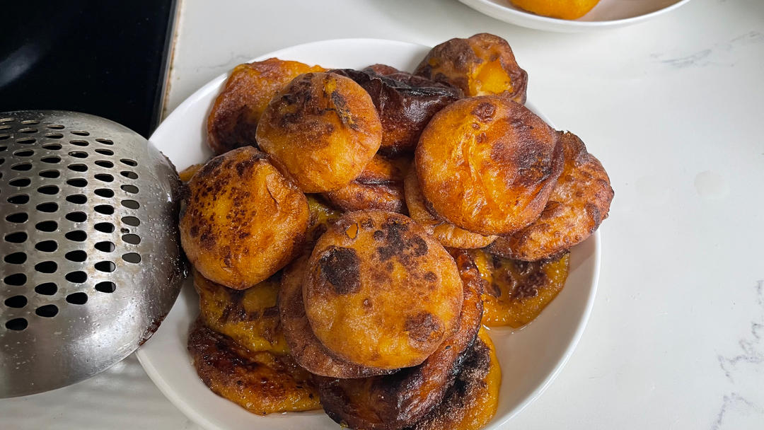 不会变形的南瓜饼