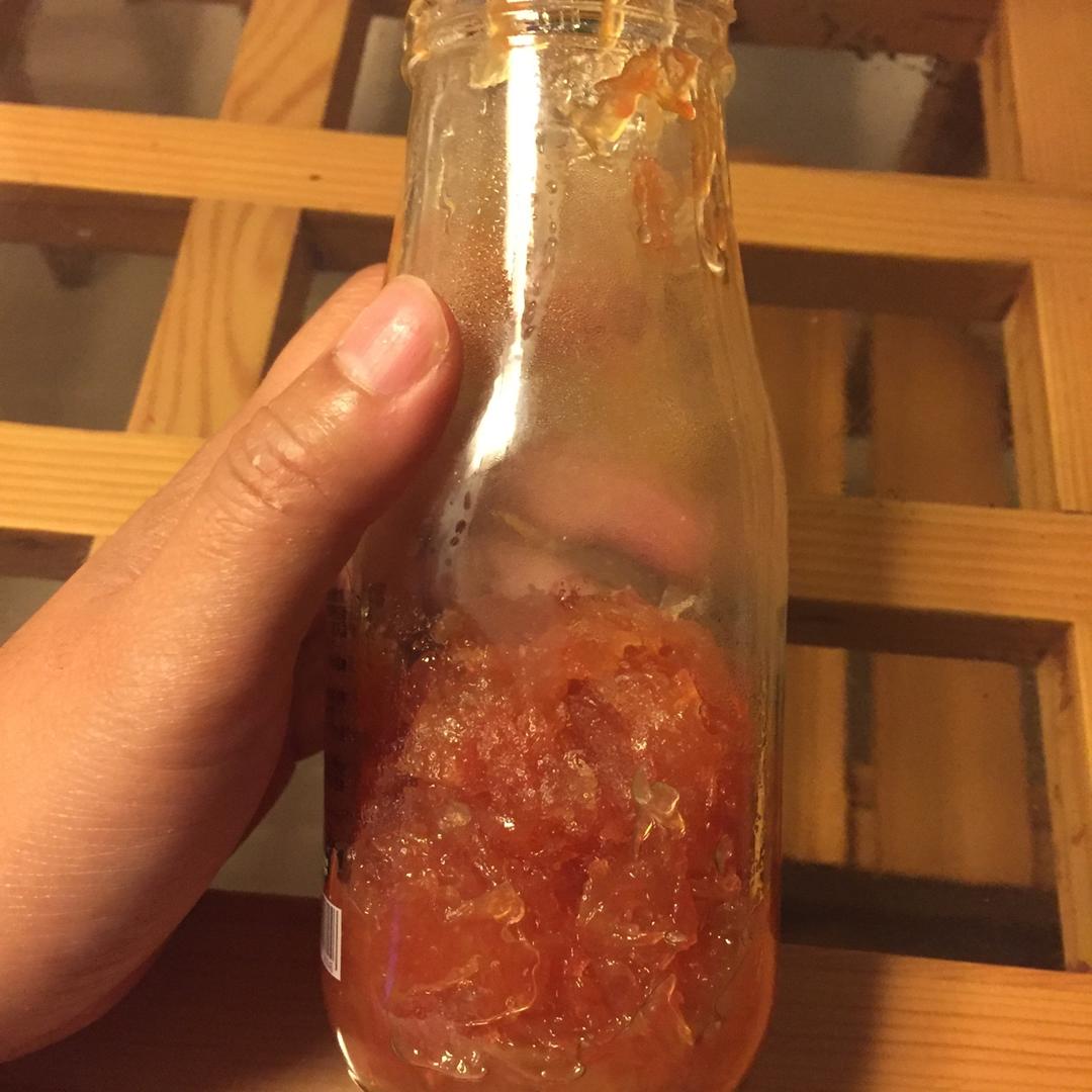 完全不苦的蜂蜜柚子茶