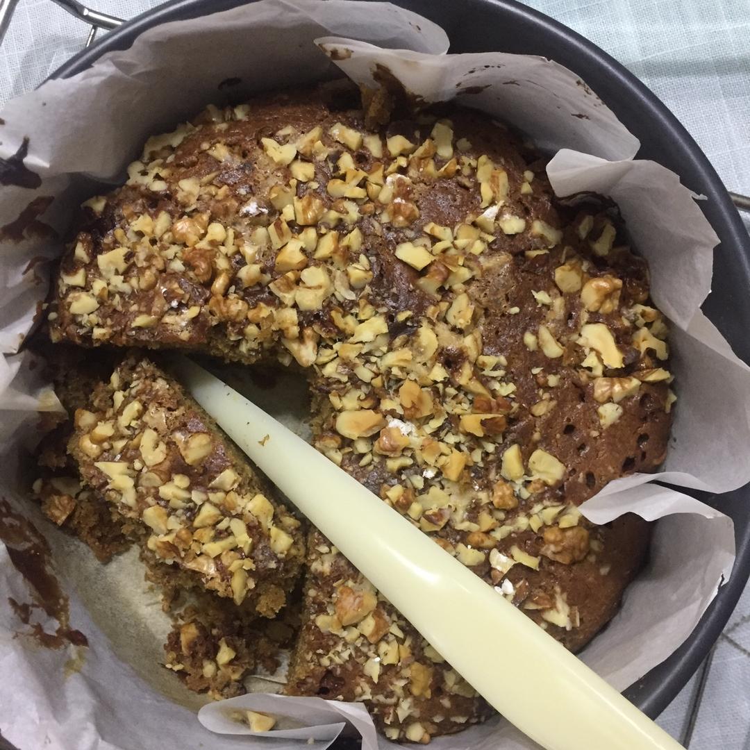 香蕉核桃磅蛋糕 Banana & Walnut Pound Cake