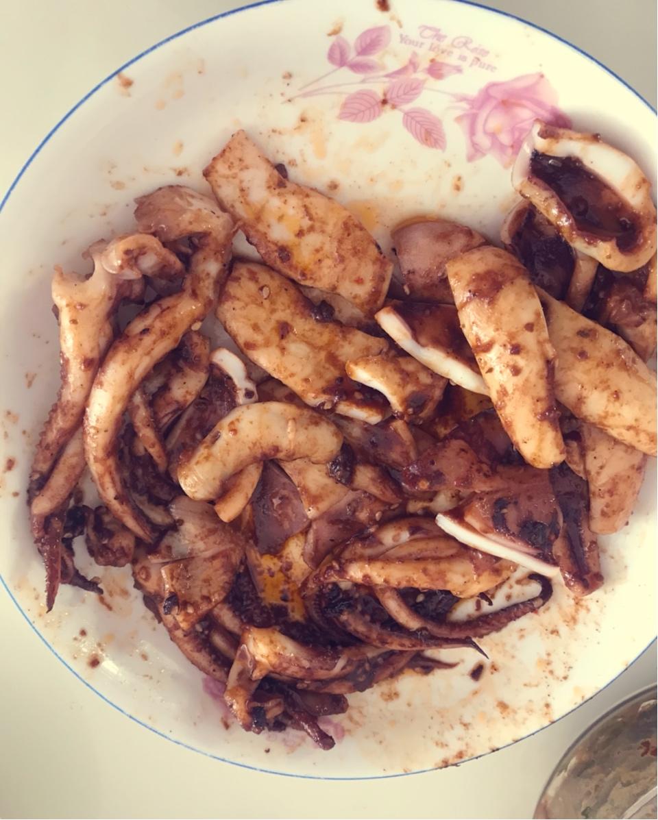 烤鱿鱼（烤箱版）秒杀铁板烧