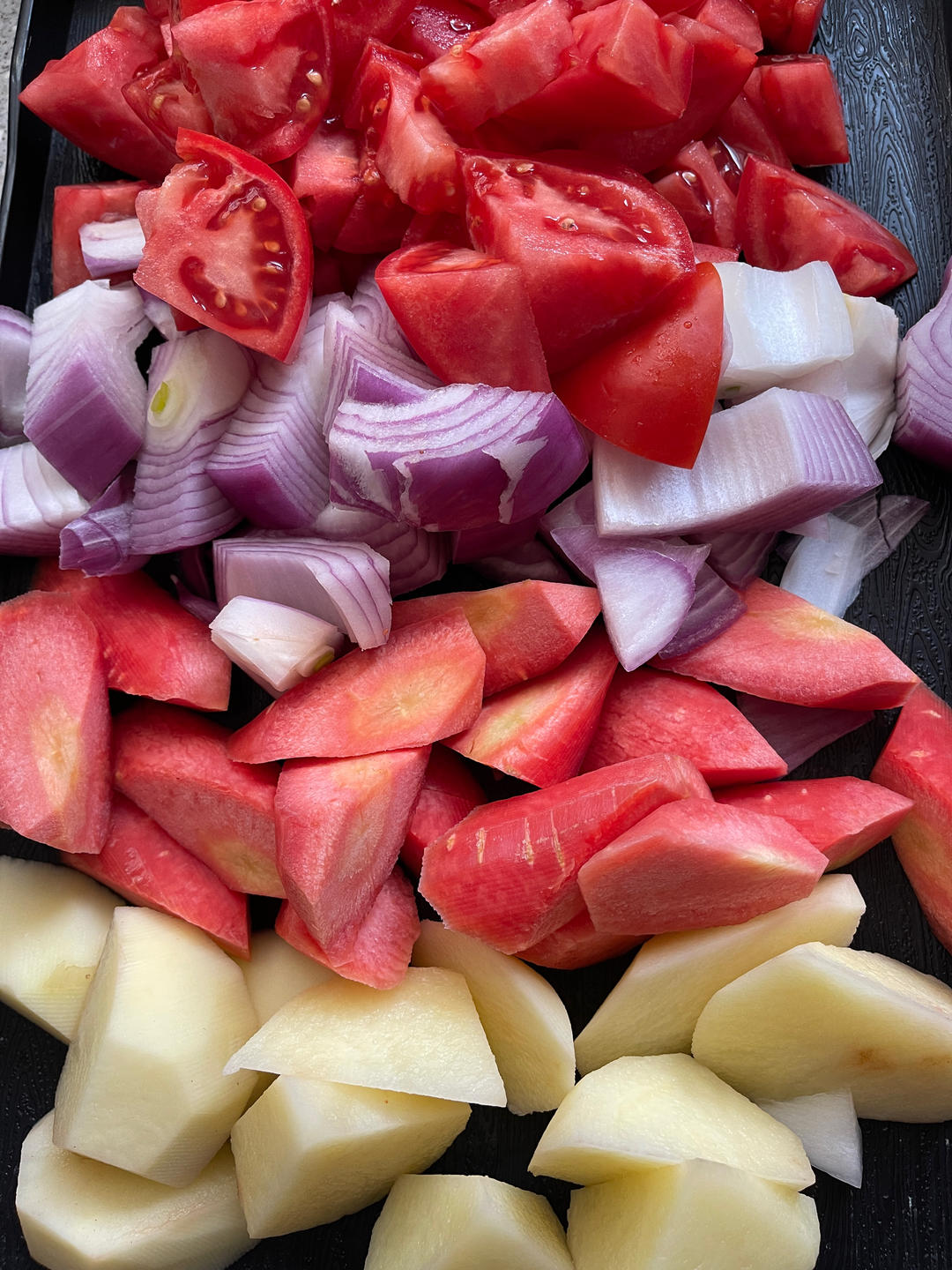 番茄土豆炖牛腩