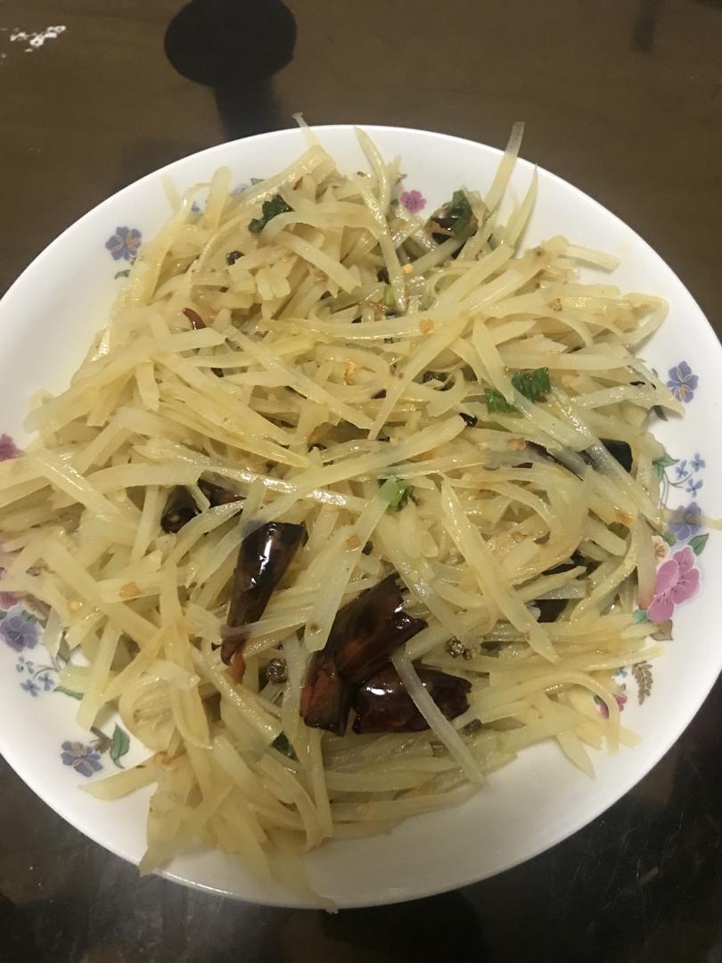凉拌土豆丝