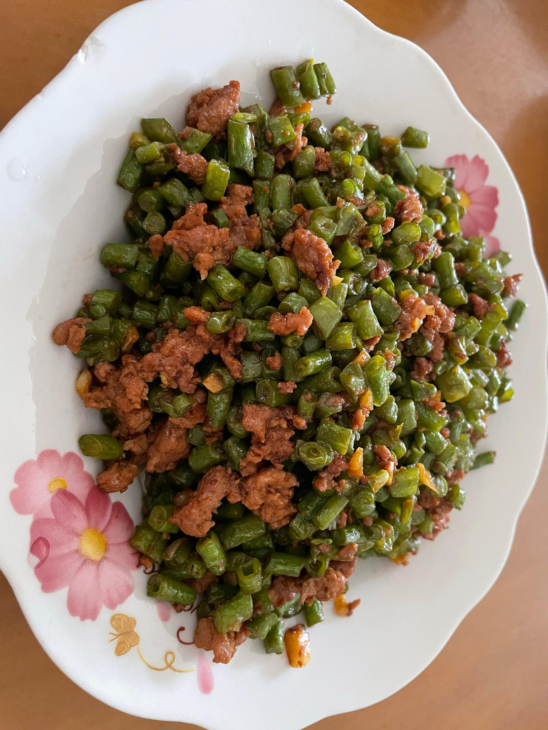 超简单的下饭菜🔥肉末豆角，好吃到流泪