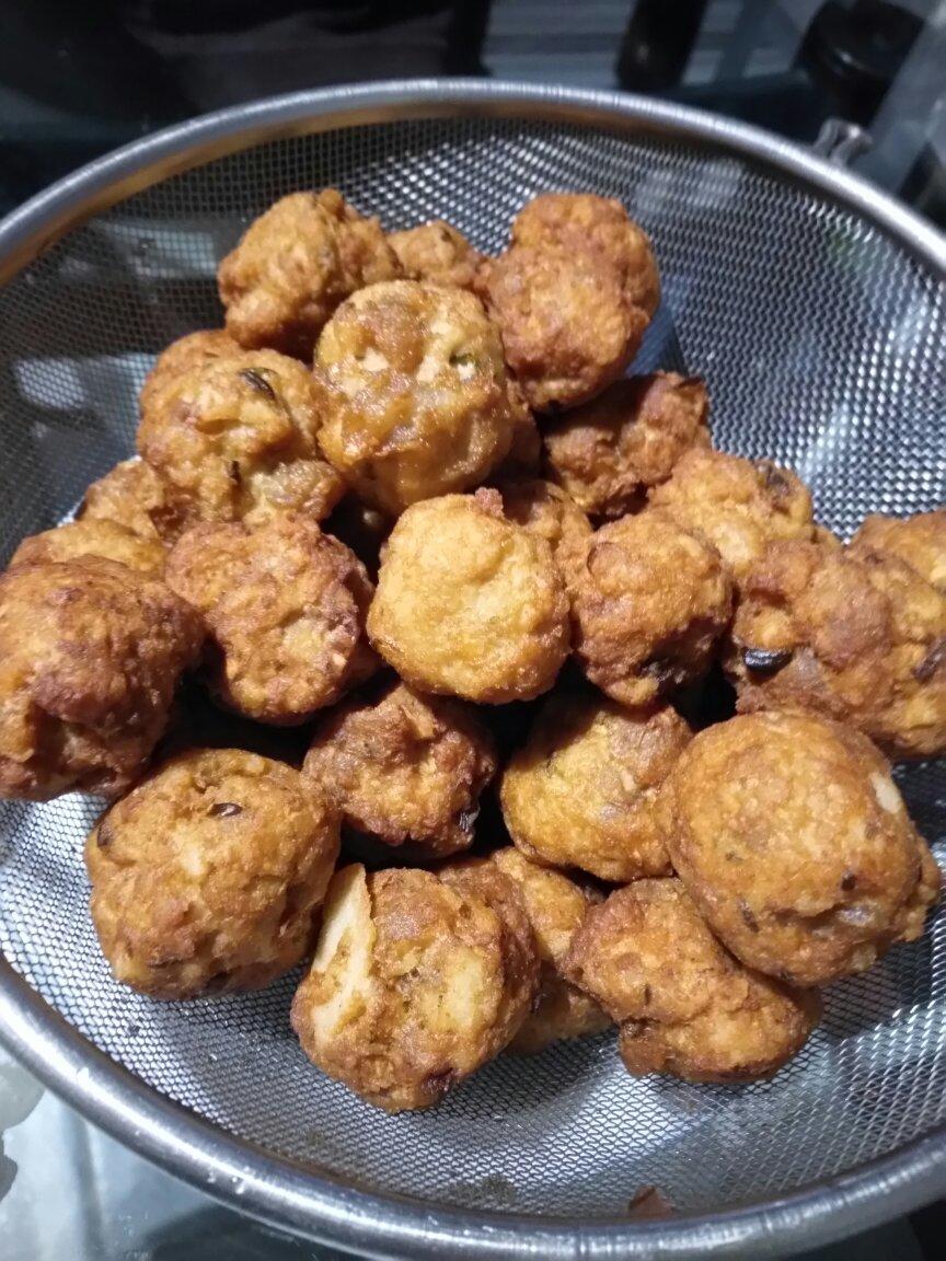 外公的炸藕圆（炸藕丸子）