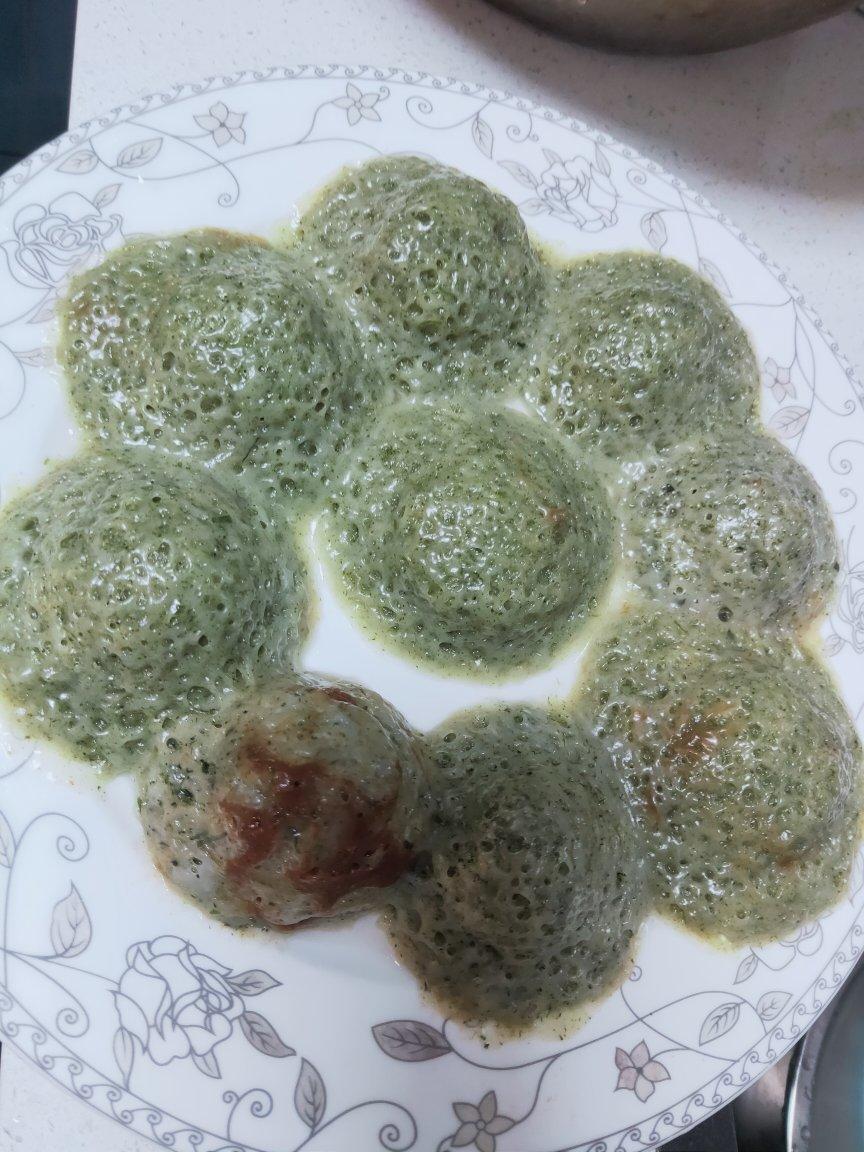 蒲公英青团子