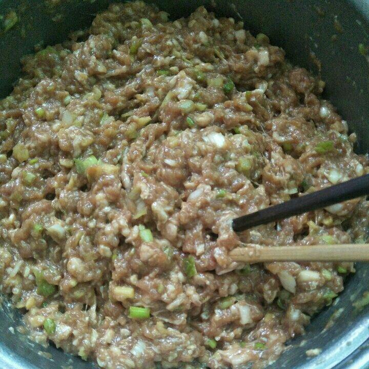 猪肉大葱馅饺子