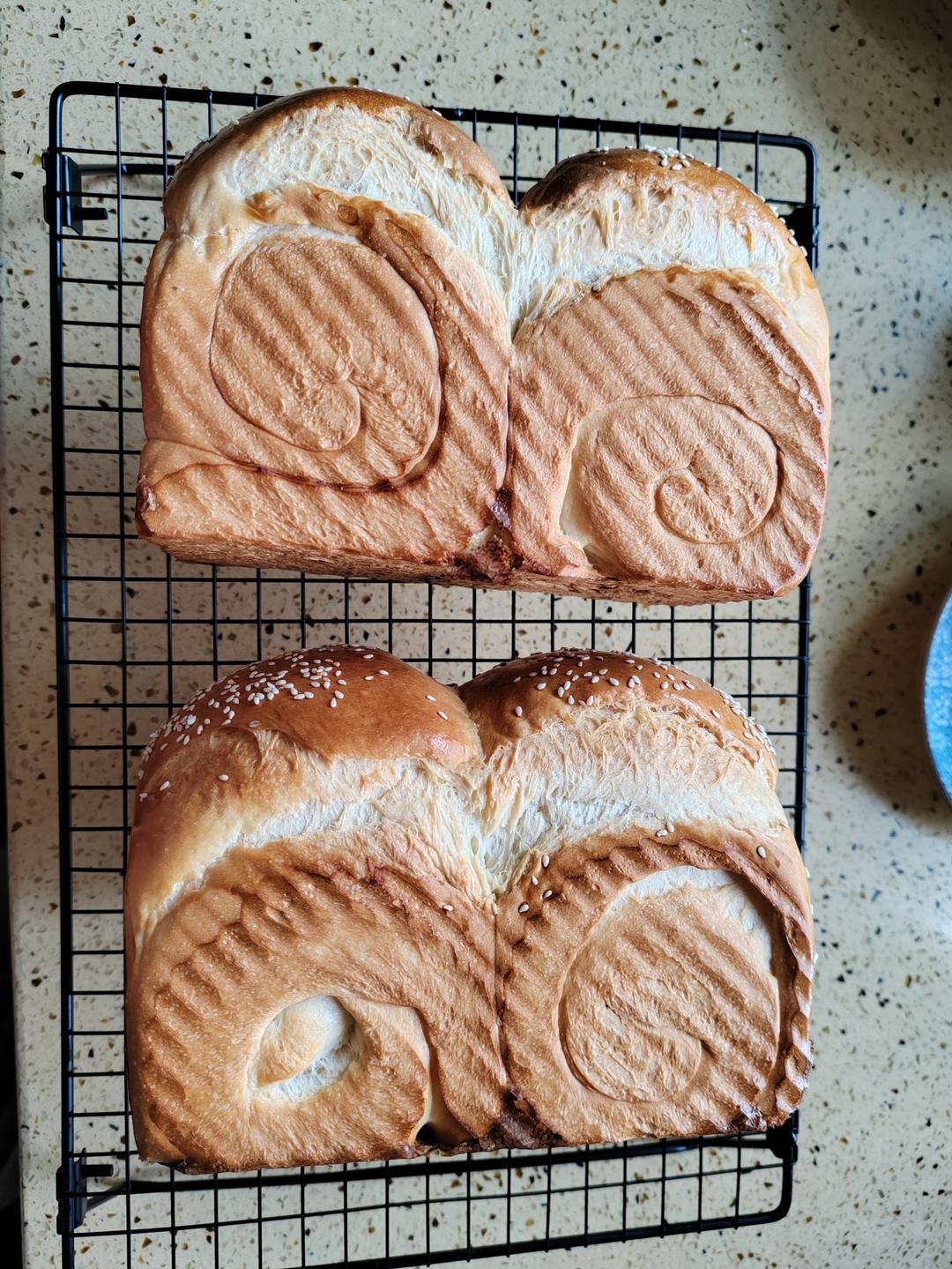 如云朵般柔软的酸奶吐司