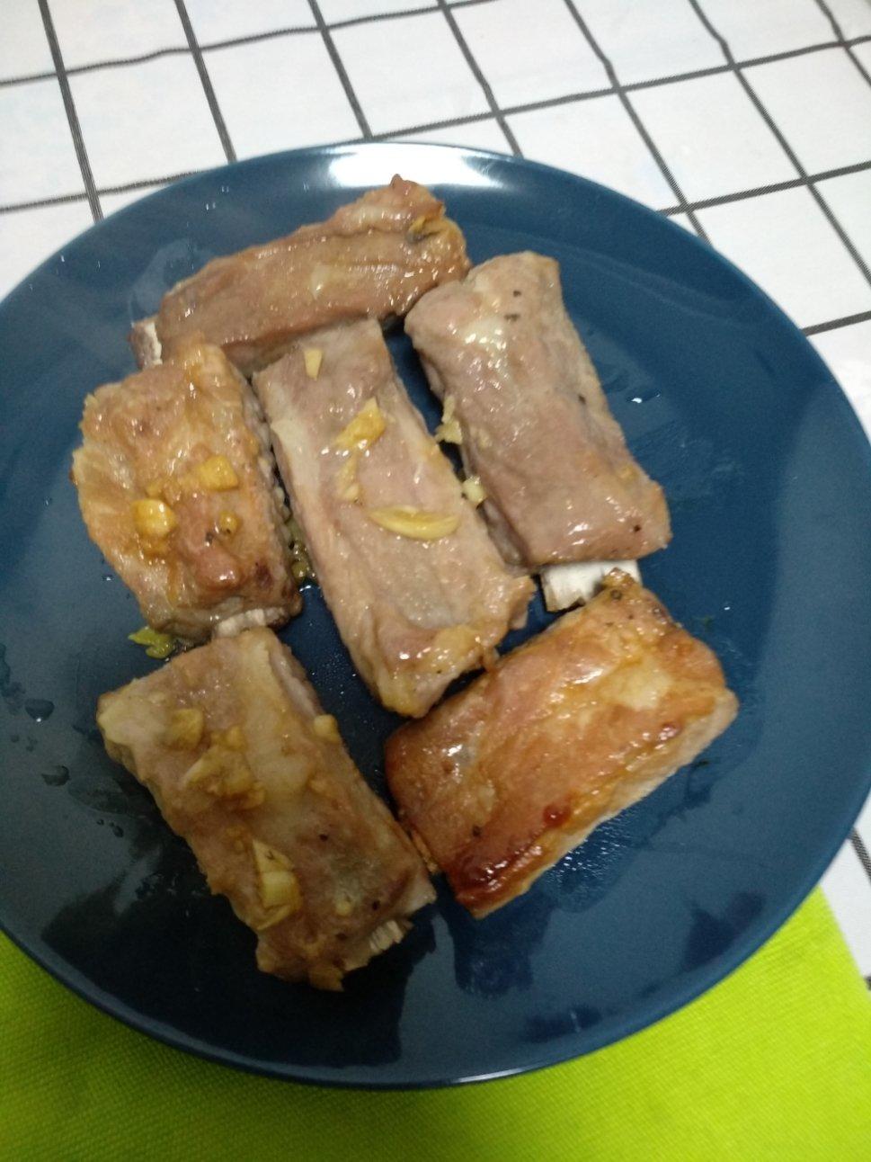 蒜香烤排骨（烤箱版）