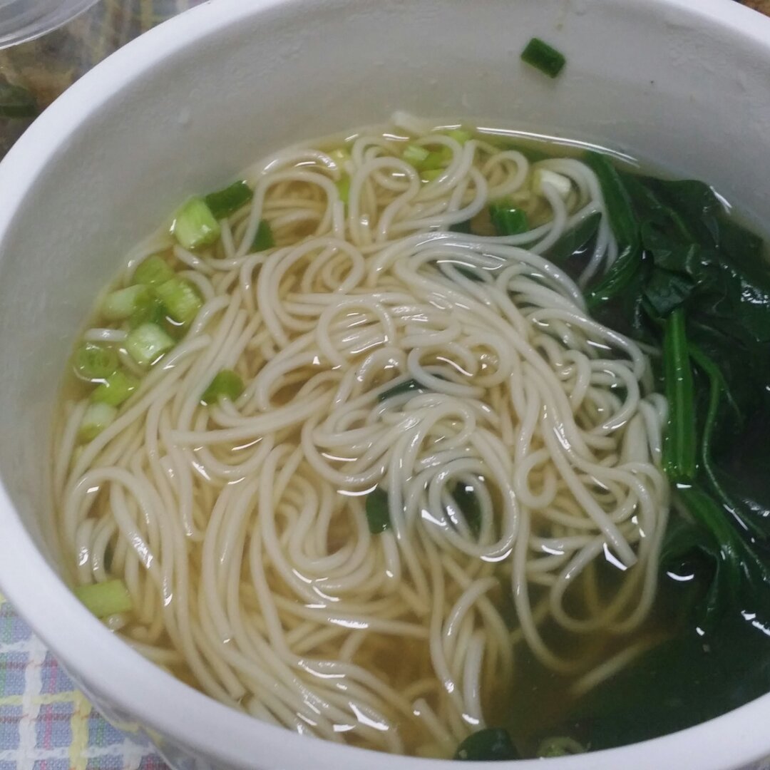 小葱麻油酱油面