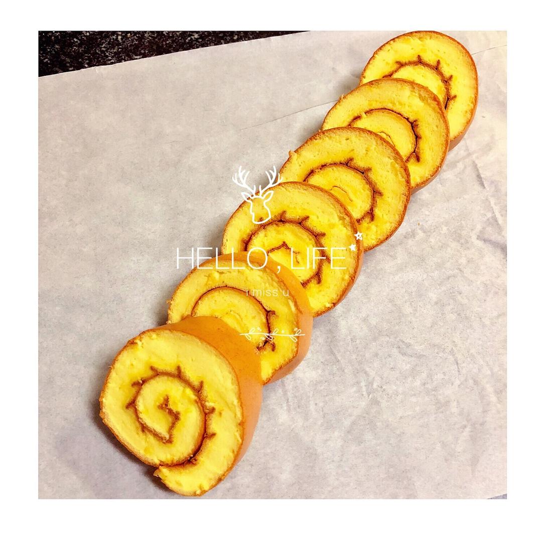 原味蛋糕卷