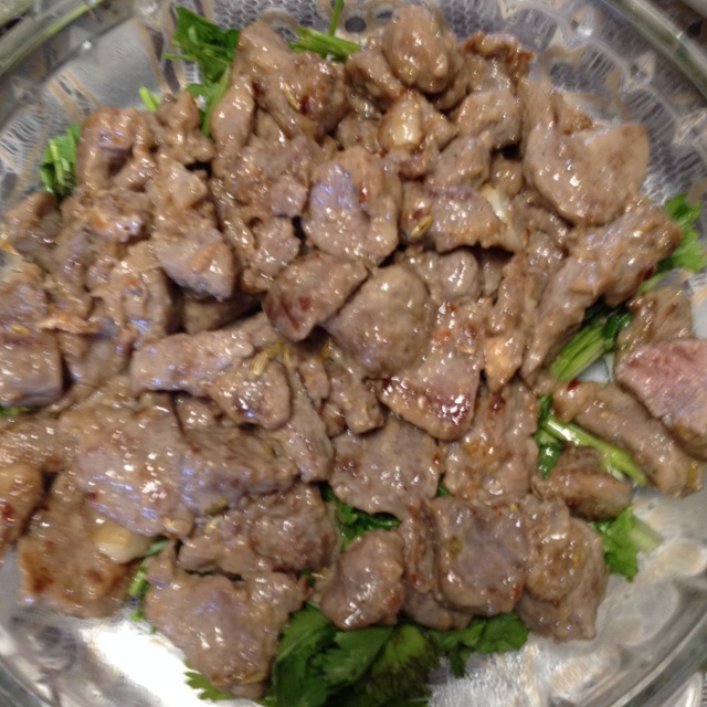 孜然羊肉粒