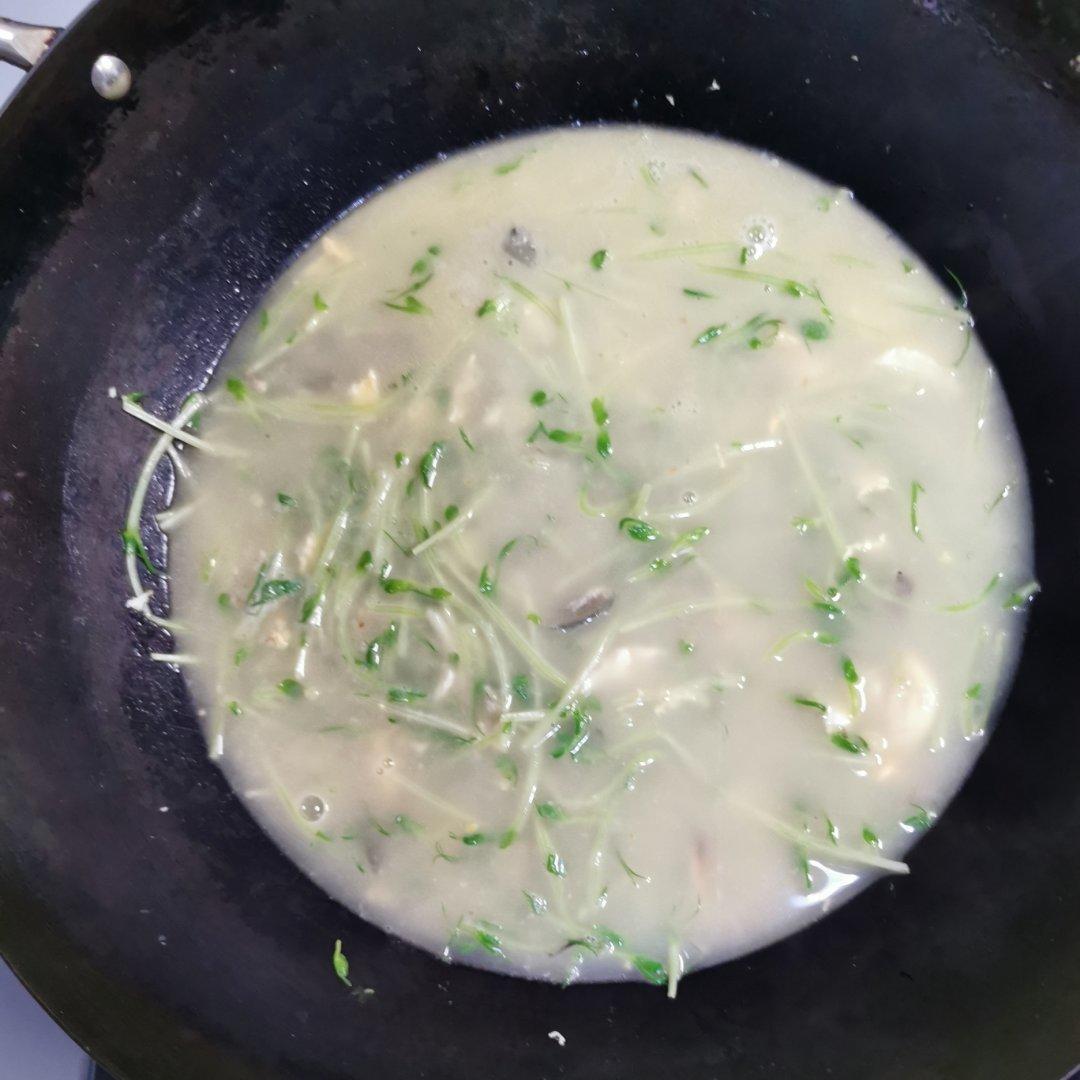 上汤豆苗