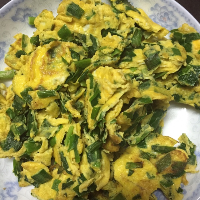 韭菜煎蛋