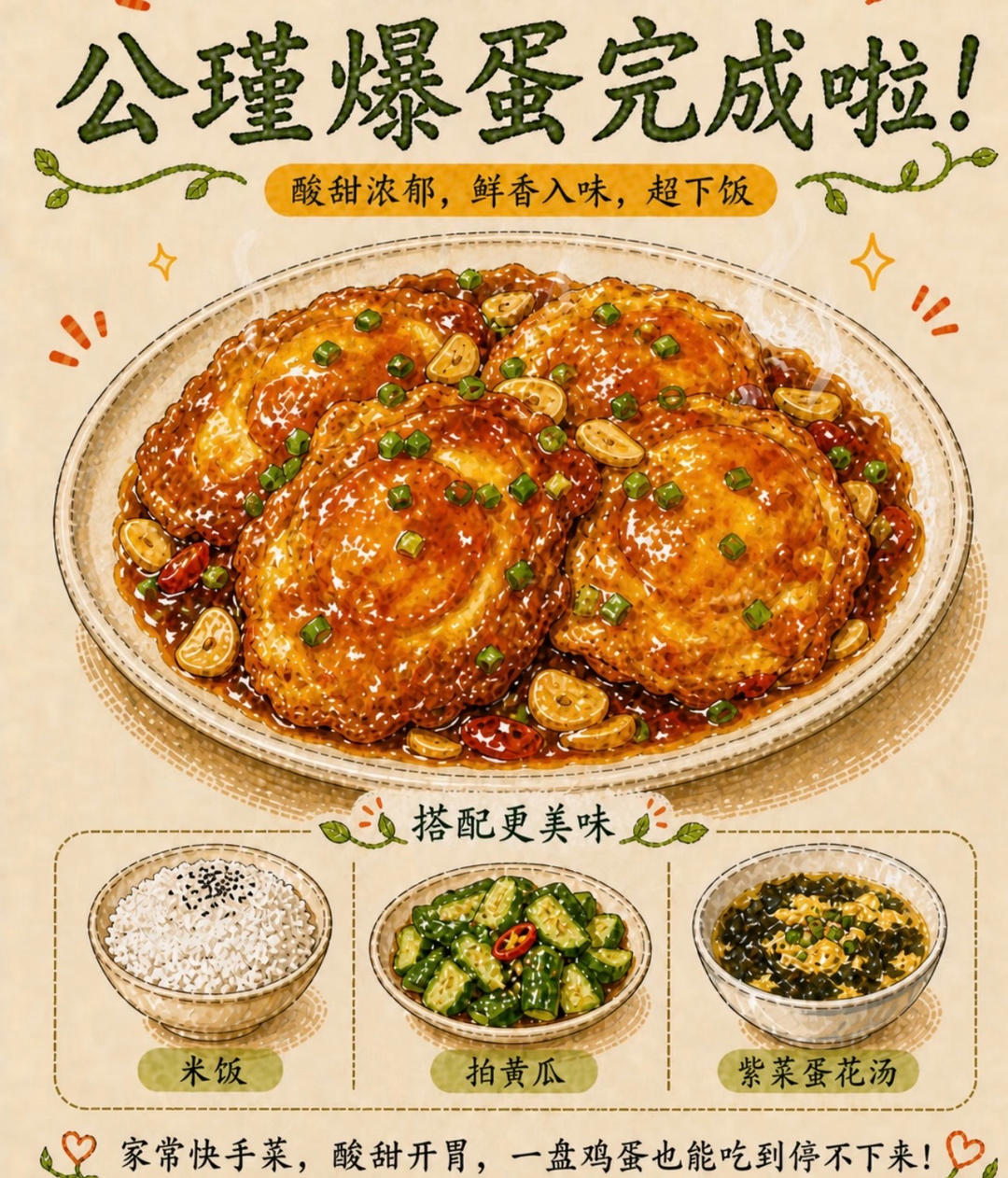 步骤图】公瑾爆蛋的做法_公瑾爆蛋的做法步骤_菜谱_下厨房