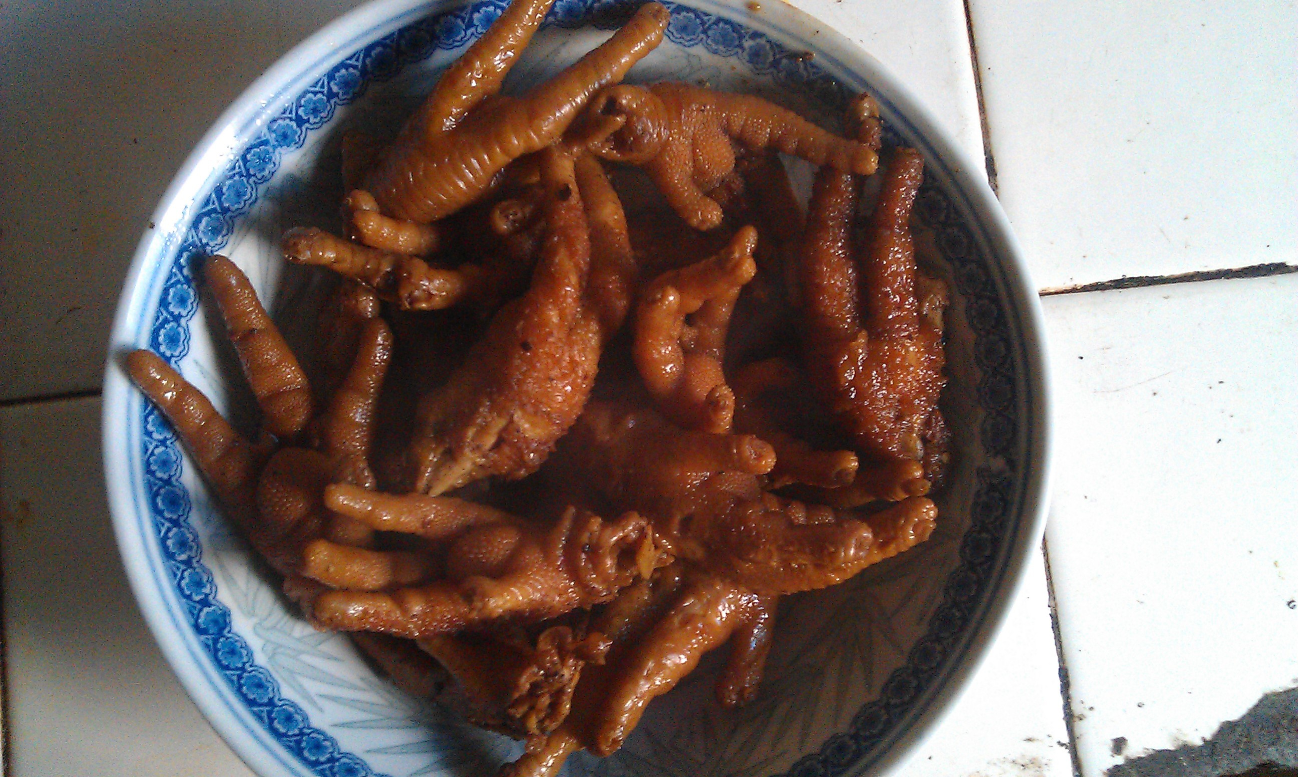 卤鸡爪