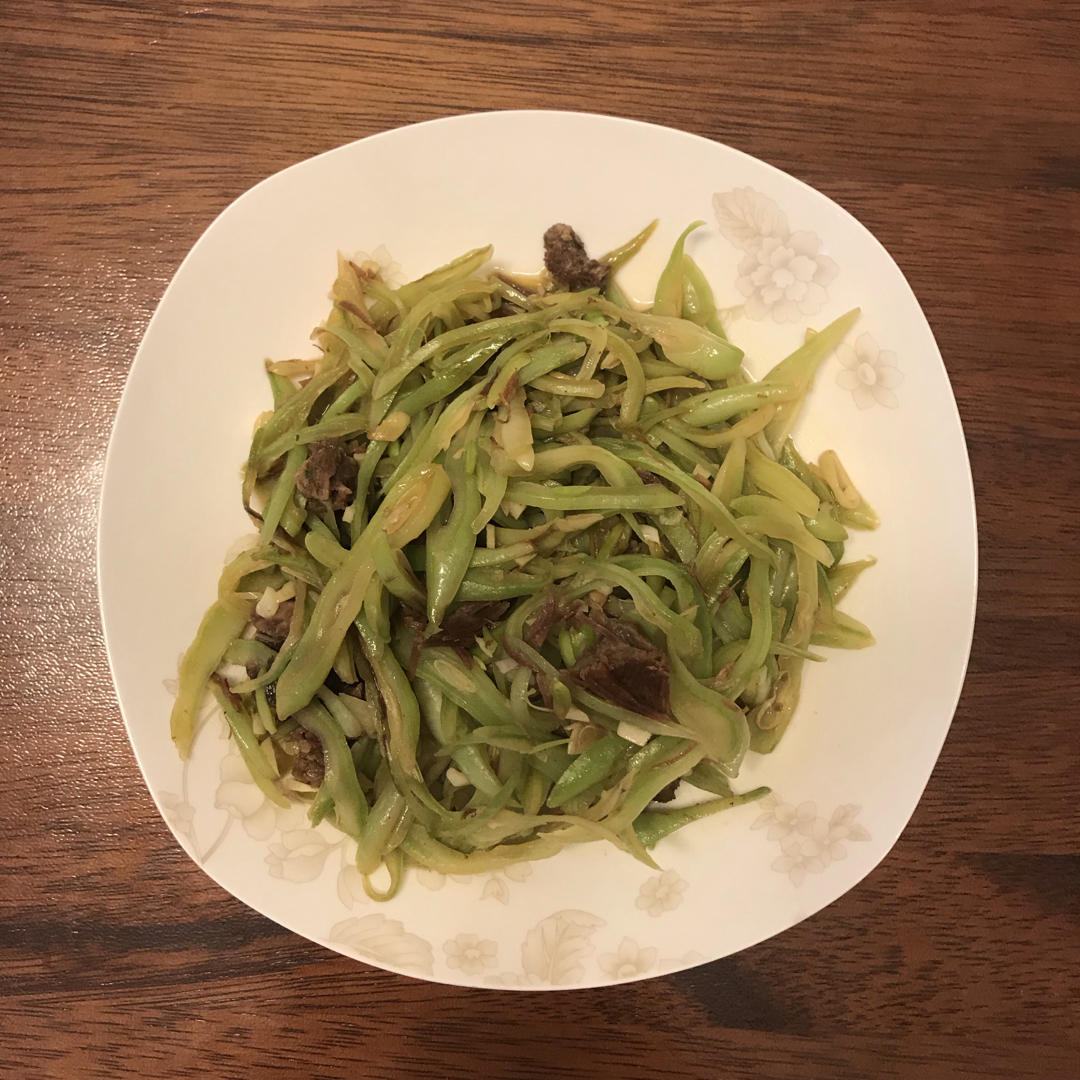 小炒芸豆丝