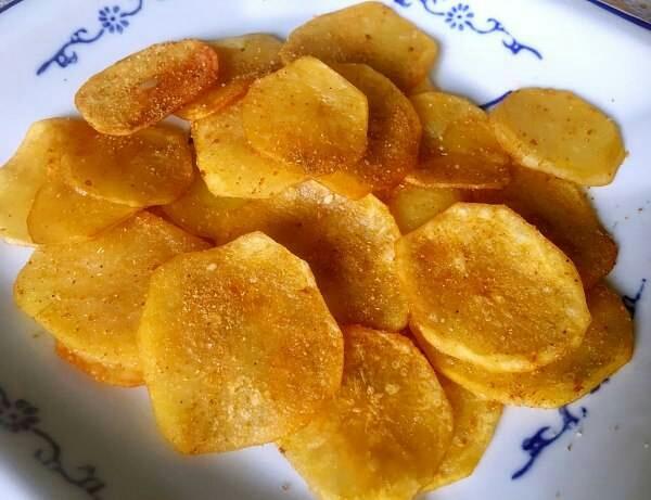 烤箱版蜂蜜土豆片