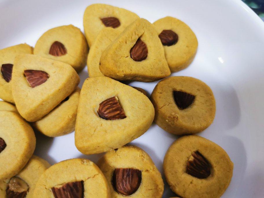 咸菓子甜菓子做的网红沙布蕾曲奇小饼干